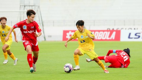 Vòng 7 giải bóng đá nữ VĐQG – Thái Sơn Bắc 2024: Hà Nội II có trận thắng đầu tiên